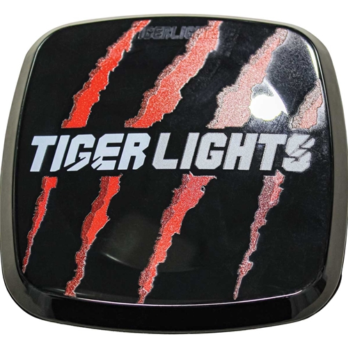 4" Mojave TLM4-LC Black Tiger Lights Lens Cover for ATV / UTV Racing Light