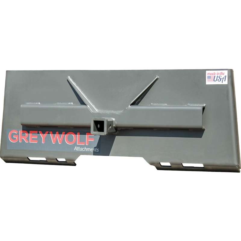 GreyWolf™ Skid Steer 2" Receiver Hitch Plate